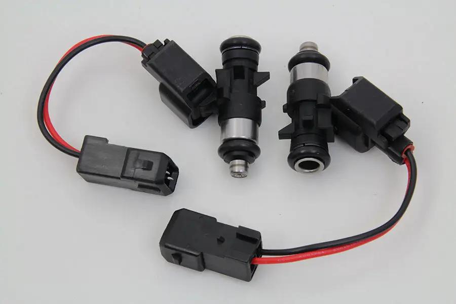 Daytona Twin Tech Replacement Fuel Injector Set for Harley Davidson FLT & FXST (Part #21071) by Daytona Twin Tech