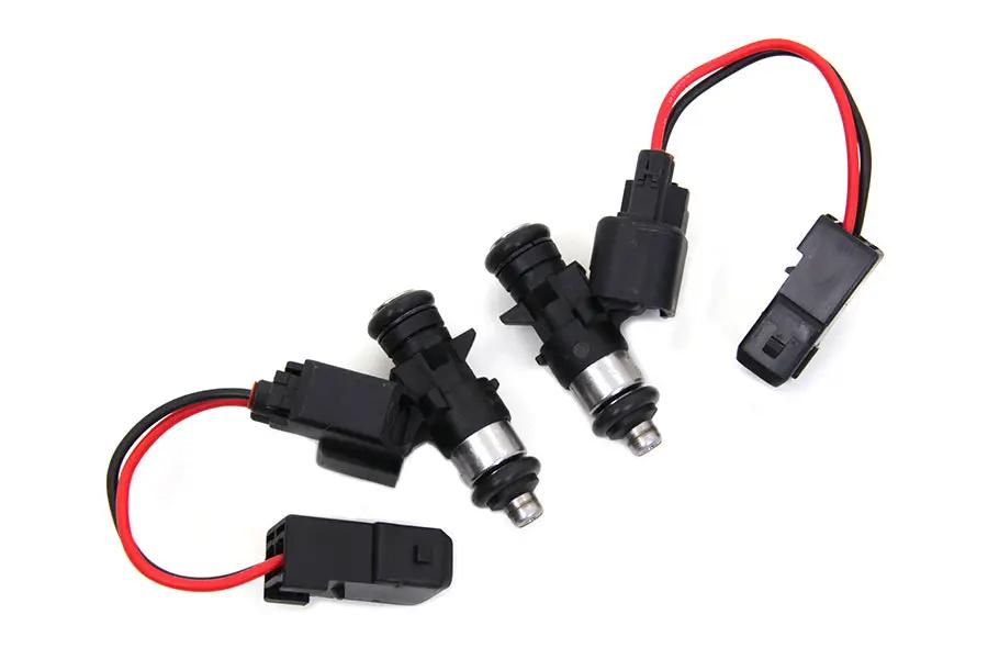 Daytona Twin Tech Replacement Fuel Injector Set Part 21078 for Harley Davidson FLT and FXST Models by Daytona Twin Tech
