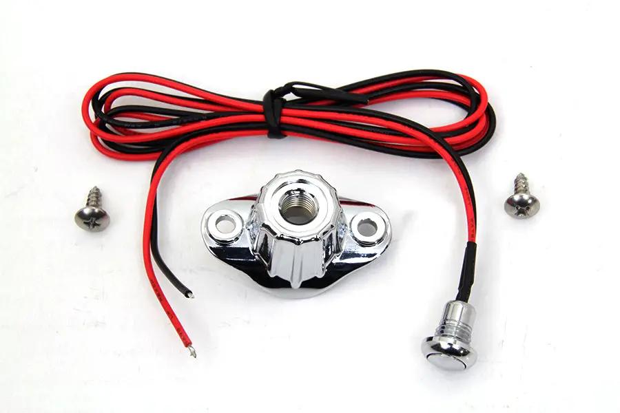 Volt Tech Old School Single Switch Kit Chrome - Part 63627 by Volt Tech