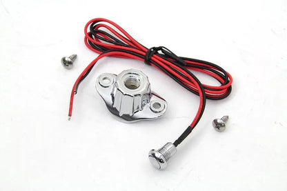 Volt Tech Old School Single Switch Kit Chrome - Part 63627 by Volt Tech