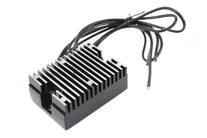 Volt Tech 12 Volt Electronic Regulator Black for Harley Davidson EL Models by Volt Tech