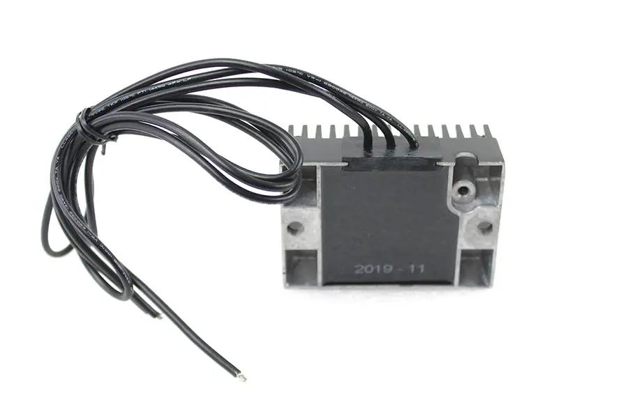 Volt Tech 12 Volt Electronic Regulator Black for Harley Davidson EL Models by Volt Tech