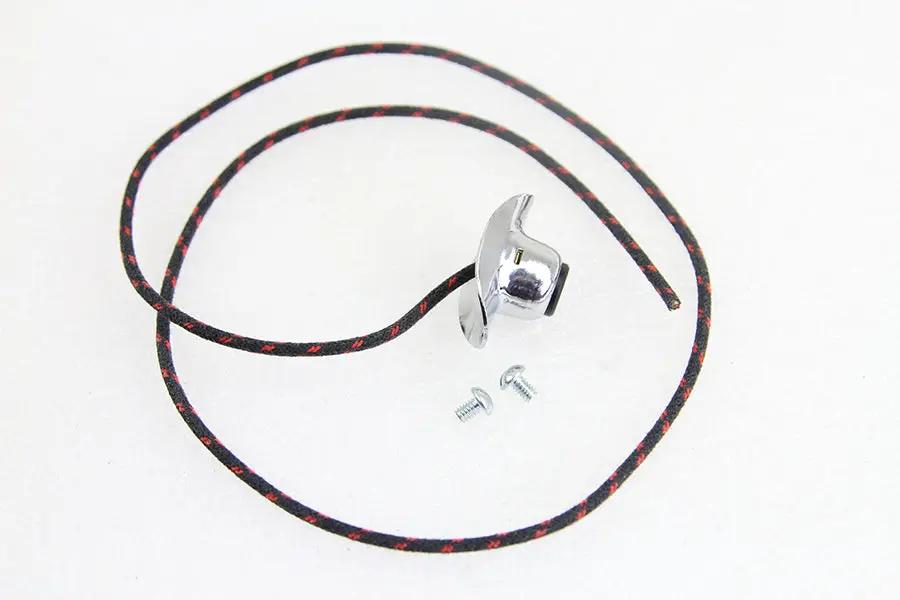 Volt Tech Replica Handlebar Horn Switch Button with 1 Wire for Harley Davidson J and WL Models by Volt Tech