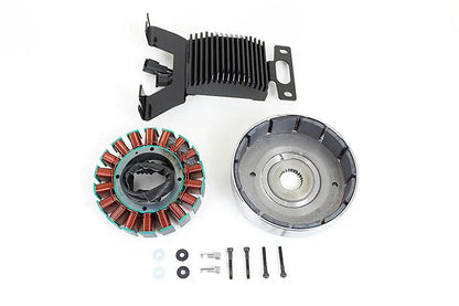 Cycle Electric CE-84T-15 50 Amp Alternator Upgrade Kit for Harley Davidson FLT and FLHT by Cycle Electric