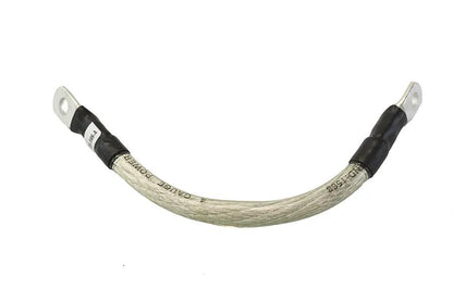 All Balls Racing 78-108 Clear 8 Inch Flexible Battery Cable - Oil and Gas Resistant, Ultra-Flexible Translucent Jacket by All Balls Racing