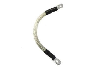 All Balls Racing 78-108 Clear 8 Inch Flexible Battery Cable - Oil and Gas Resistant, Ultra-Flexible Translucent Jacket by All Balls Racing