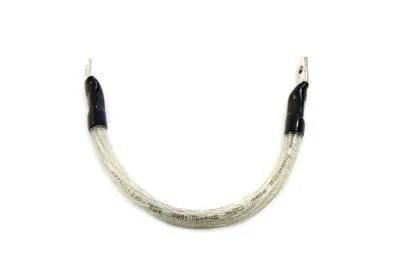 All Balls Racing 78-112 Clear 12 Inch Flexible Battery Cable - Oil & Gas Resistant with Ultra-Flexible Translucent Jacket by All Balls Racing