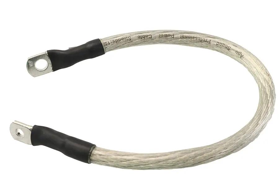 All Balls Racing 78-114 Clear 14 Inch Flexible Battery Cable with Oil and Gas Resistance by All Balls Racing