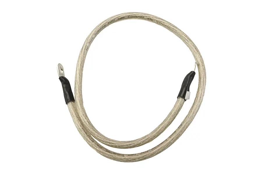 All Balls Racing Clear 33-Inch Flexible Battery Cable - Oil and Gas Resistant, Ultra-Flexible Translucent Jacket by All Balls Racing