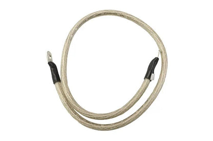 All Balls Racing Clear 33-Inch Flexible Battery Cable - Oil and Gas Resistant, Ultra-Flexible Translucent Jacket by All Balls Racing