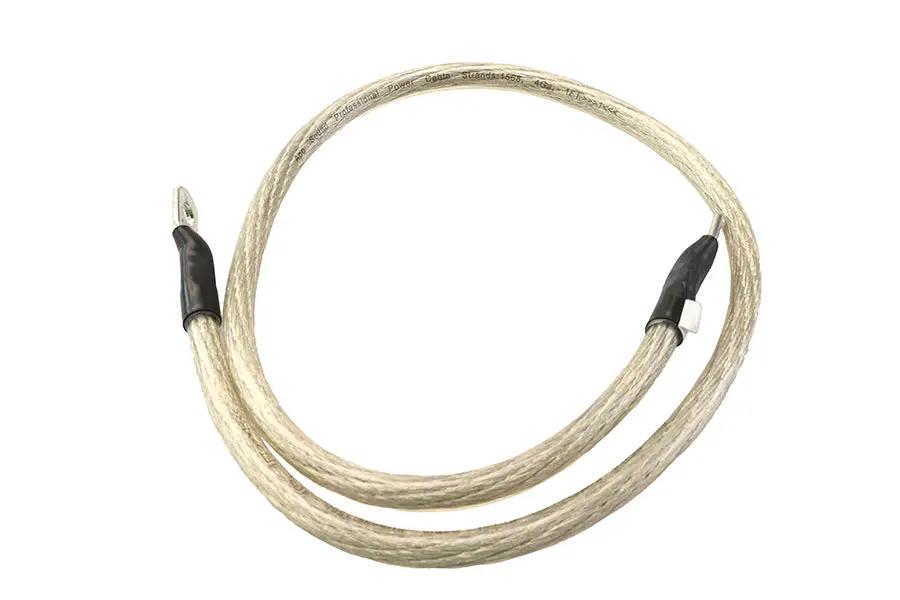 All Balls Racing Clear 33-Inch Flexible Battery Cable - Oil and Gas Resistant, Ultra-Flexible Translucent Jacket by All Balls Racing