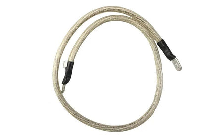 All Balls Racing Clear 33-Inch Flexible Battery Cable - Oil and Gas Resistant, Ultra-Flexible Translucent Jacket by All Balls Racing
