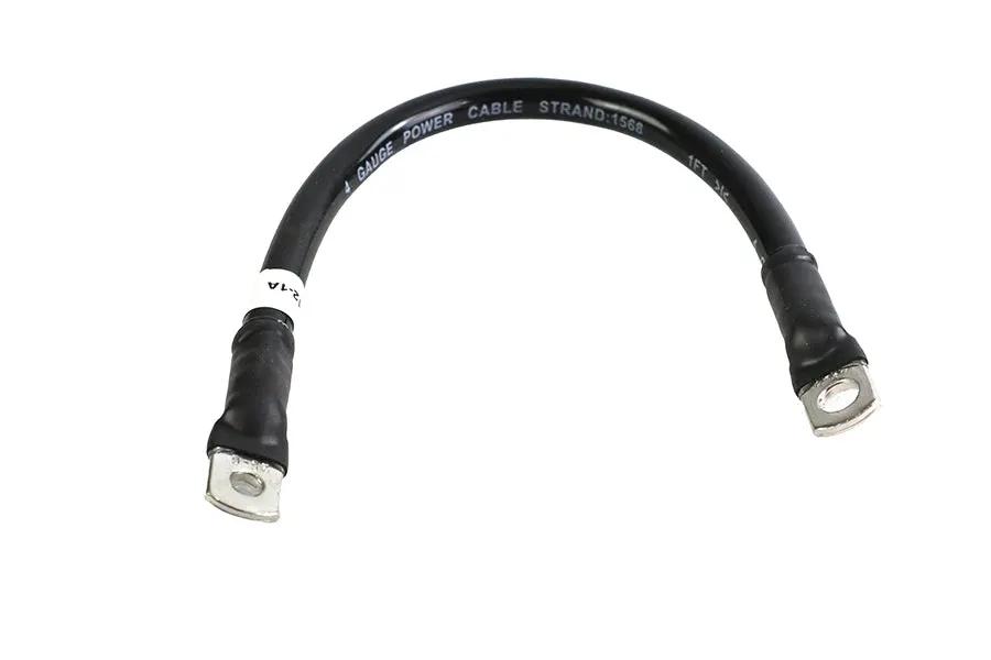 All Balls Racing Black 12-Inch Flexible Battery Cable - Part Number 78-112-1 by All Balls Racing