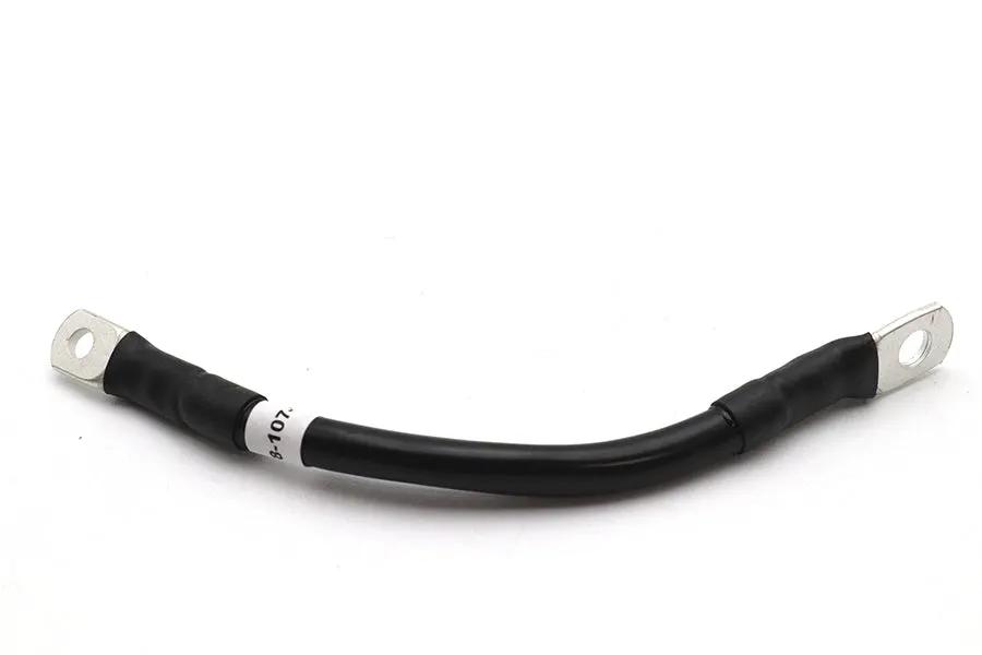 All Balls Racing Black 7 Inch Flexible Battery Cable - Oil and Gas Resistant, 125°C Rated by All Balls Racing