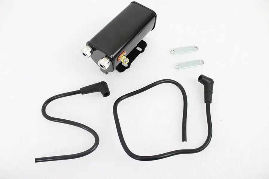 V-Twin Replica Black 6 Volt Coil 1.5 Ohms for Harley Davidson EL Models by V-Twin