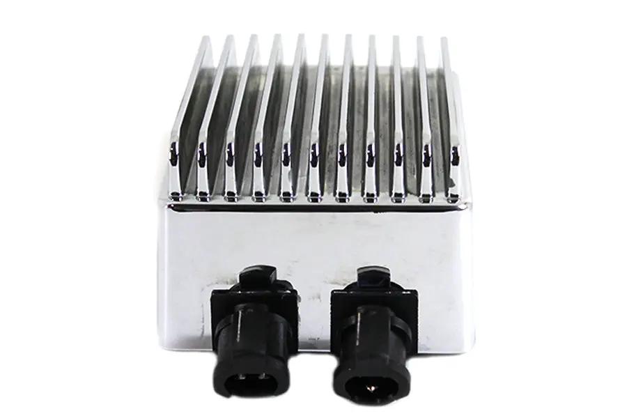Volt Tech Chrome Voltage Regulator 54 Amp for Harley Davidson Touring Models by Volt Tech