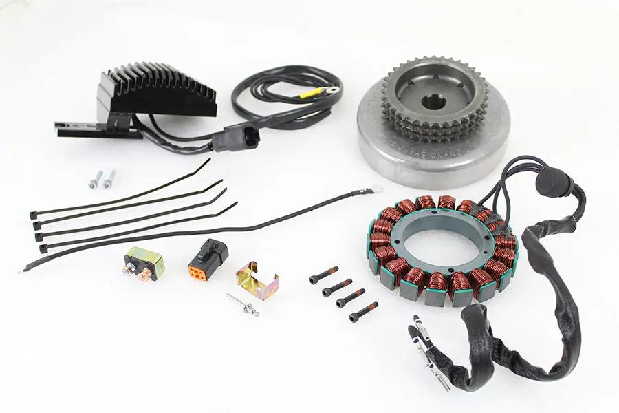 Cycle Electric XL Three Phase Alternator Kit for Harley Davidson XL (1991-2000) by Cycle Electric