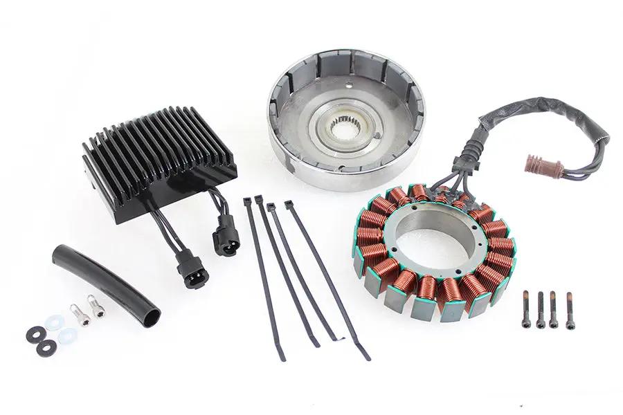 Cycle Electric FLT 56 Amp Three Phase Alternator Kit for Harley Davidson Touring Models by Cycle Electric