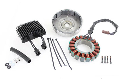 Cycle Electric FLT 56 Amp Three Phase Alternator Kit for Harley Davidson Touring Models by Cycle Electric