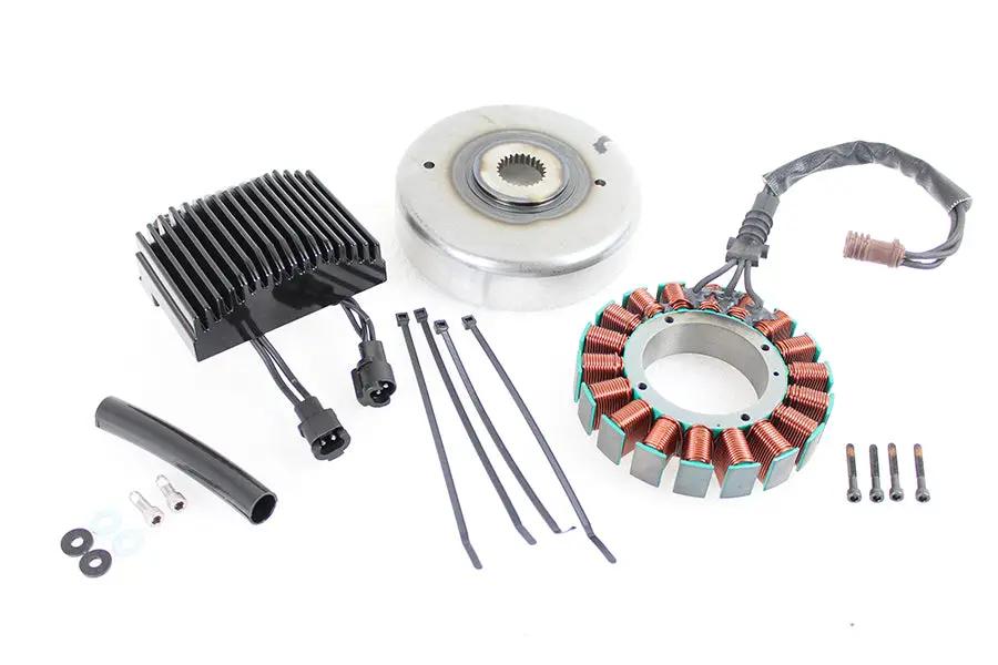 Cycle Electric FLT 56 Amp Three Phase Alternator Kit for Harley Davidson Touring Models by Cycle Electric