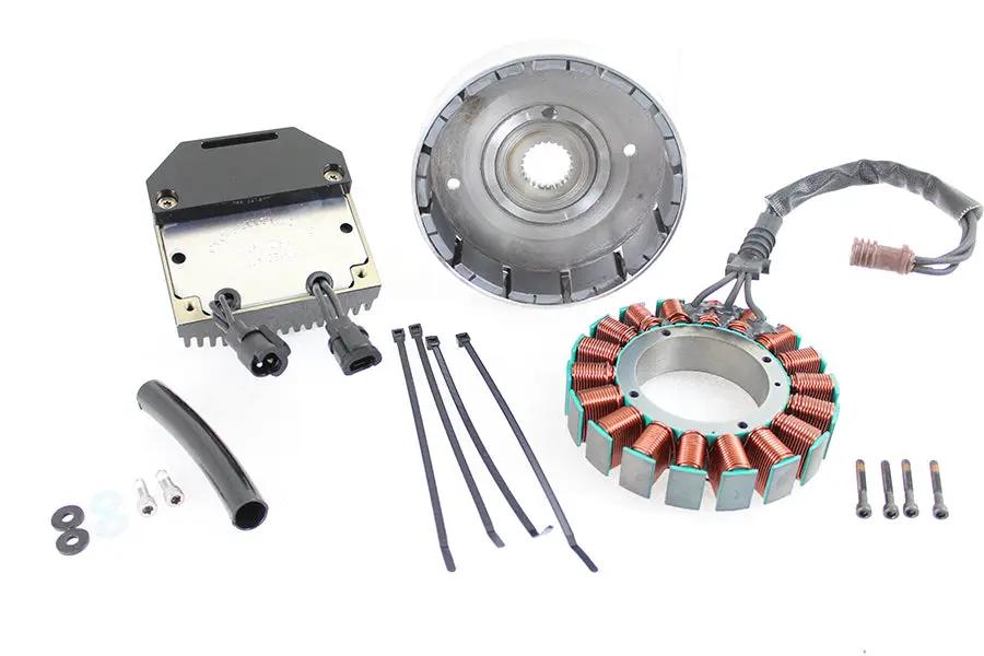 Cycle Electric FLT 56 Amp Three Phase Alternator Kit for Harley Davidson Touring Models by Cycle Electric