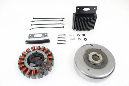 Cycle Electric FLT 56 Amp Three Phase Alternator Kit for Harley Davidson Air-Cooled Models by Cycle Electric