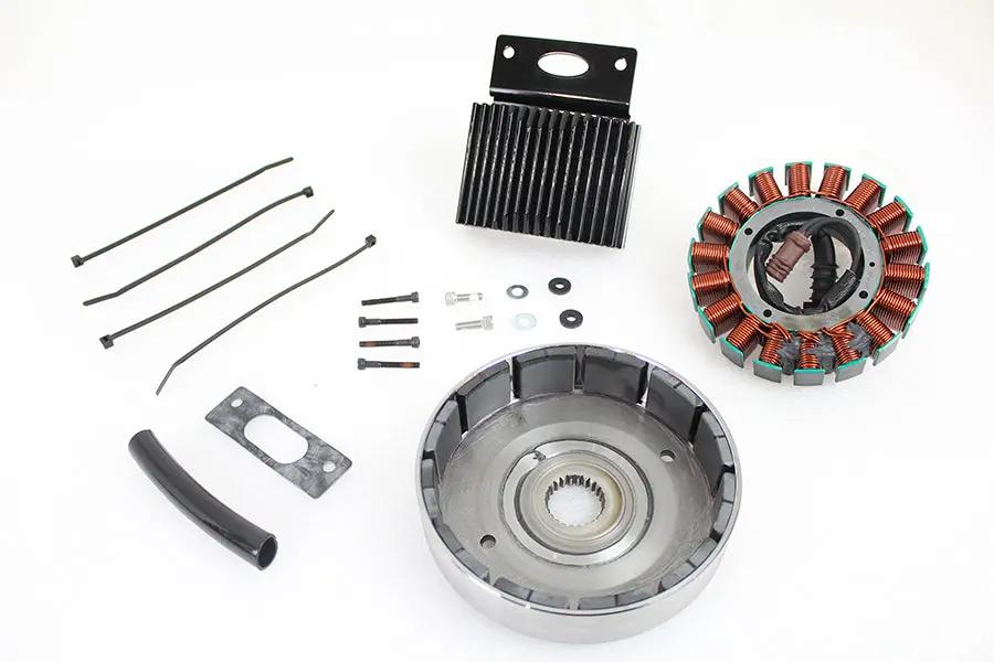 Cycle Electric FLT 56 Amp Three Phase Alternator Kit for Harley Davidson Air-Cooled Models by Cycle Electric