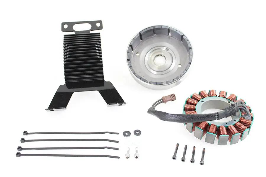 Cycle Electric FLT 56 Amp Three Phase Alternator Kit for Harley Davidson Water Cooled Models by Cycle Electric