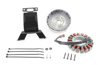 Cycle Electric FLT 56 Amp Three Phase Alternator Kit for Harley Davidson Water Cooled Models by Cycle Electric