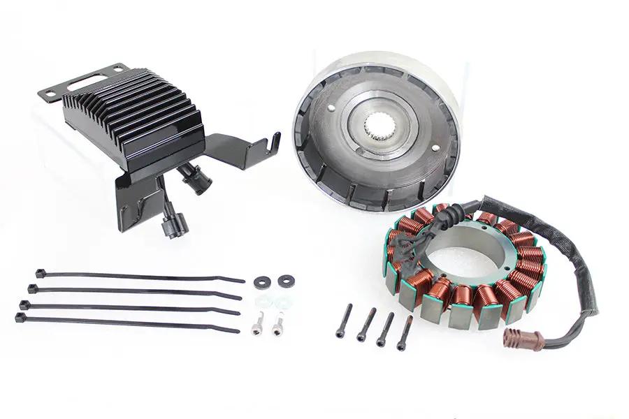 Cycle Electric FLT 56 Amp Three Phase Alternator Kit for Harley Davidson Water Cooled Models by Cycle Electric
