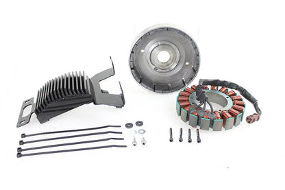 Cycle Electric FLT 56 Amp Three Phase Alternator Kit for Harley Davidson Water Cooled Models by Cycle Electric