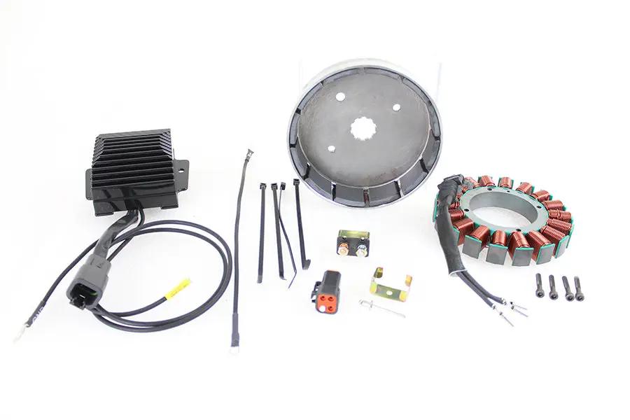 Cycle Electric FXST, FLST 45 Amp Three Phase Alternator Kit - Fits Harley Davidson Models 2001-2006 by Cycle Electric