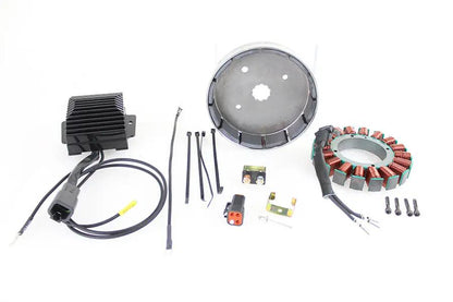 Cycle Electric FXST, FLST 45 Amp Three Phase Alternator Kit - Fits Harley Davidson Models 2001-2006 by Cycle Electric