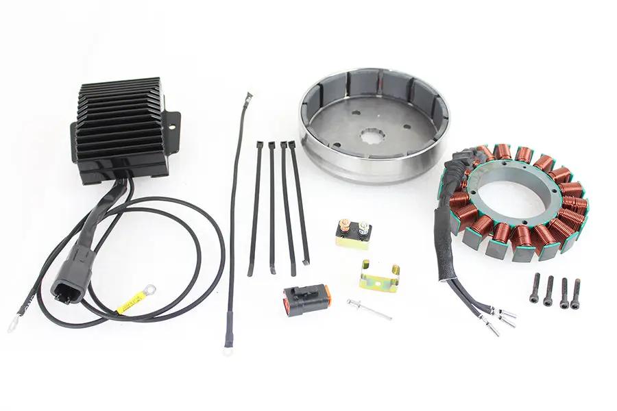 Cycle Electric FXST, FLST 45 Amp Three Phase Alternator Kit - Fits Harley Davidson Models 2001-2006 by Cycle Electric