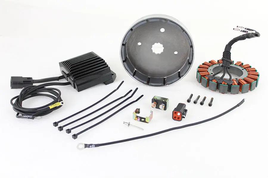 Cycle Electric FXD 45 Amp Three Phase Alternator Kit - Fits Harley Davidson FXD and FXDWG (1999-2003) by Cycle Electric