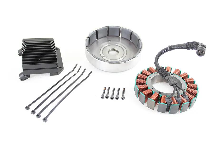 Cycle Electric FXD 50 Amp Three Phase Alternator Kit for Harley Davidson (Part CE-87T) by Cycle Electric