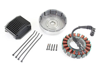 Cycle Electric FXD 50 Amp Three Phase Alternator Kit for Harley Davidson (Part CE-87T) by Cycle Electric