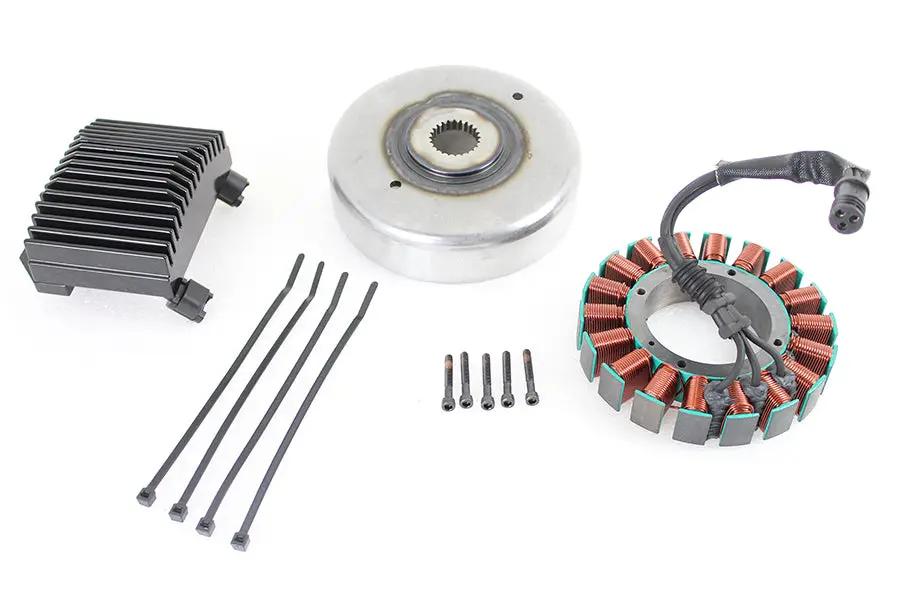 Cycle Electric FXD 50 Amp Three Phase Alternator Kit for Harley Davidson (Part CE-87T) by Cycle Electric