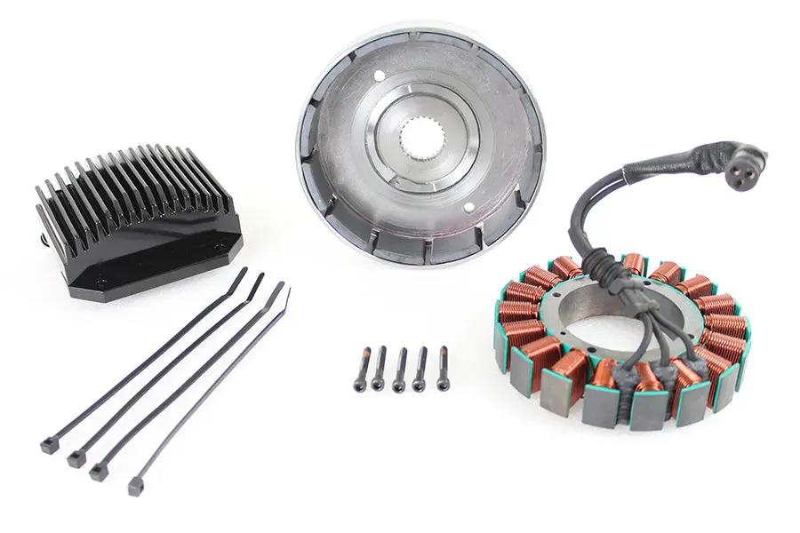 Cycle Electric FXD 50 Amp Three Phase Alternator Kit for Harley Davidson (Part CE-87T) by Cycle Electric