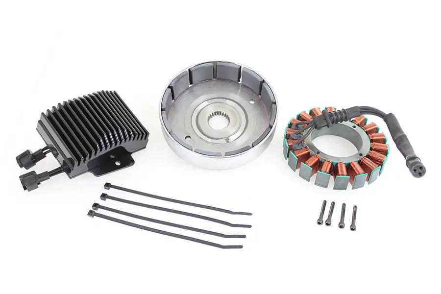 Cycle Electric FXST, FLST 50 Amp Three Phase Alternator Kit - USA Made by Cycle Electric