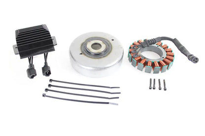 Cycle Electric FXST, FLST 50 Amp Three Phase Alternator Kit - USA Made by Cycle Electric