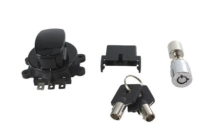 Volt Tech Side Hinge Ignition Switch with Fork Lock for Harley Davidson Models - Part #78406B by Volt Tech