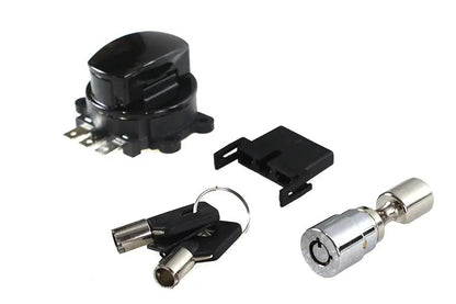 Volt Tech Side Hinge Ignition Switch with Fork Lock for Harley Davidson Models - Part #78406B by Volt Tech