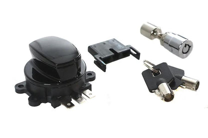 Volt Tech Side Hinge Ignition Switch with Fork Lock for Harley Davidson Models - Part #78406B by Volt Tech