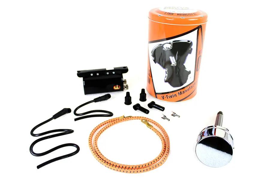 Volt Tech 6 Volt Distributor and Coil Kit for Harley Davidson FL (1948-1957) by Volt Tech