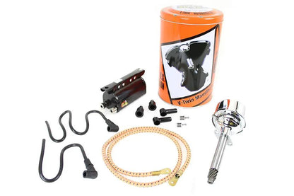 Volt Tech 6 Volt Distributor and Coil Kit for Harley Davidson FL (1948-1957) by Volt Tech
