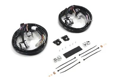 Volt Tech Handlebar Switch Kit Chrome (Part H18-0336C+12) for Harley Davidson FLT Models by Volt Tech