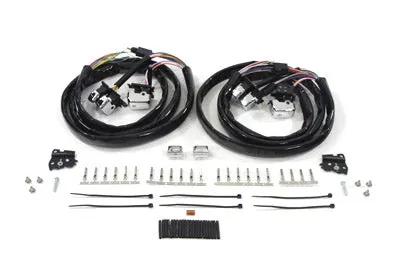 Volt Tech Handlebar Switch Kit Chrome for Harley Davidson FLT Models (Part H18-0338C+12) by Volt Tech