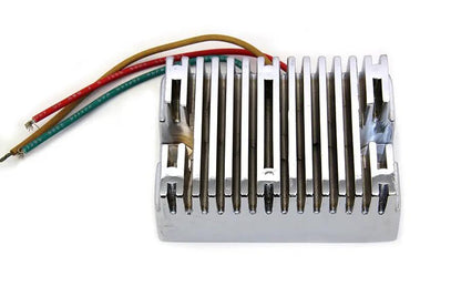 Volt Tech Chrome 6 Volt Regulator for Harley Davidson XL Models (Part H606C) by Volt Tech