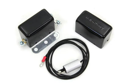 Volt Tech Solid State 6 Volt Relay with Black Cover for Harley Davidson W Models by Volt Tech